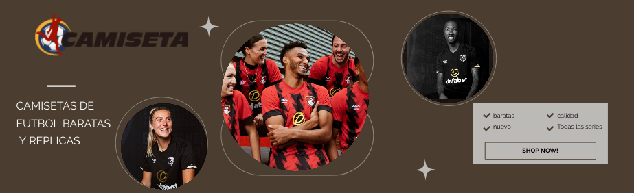 camiseta Bournemouth 2022 2023